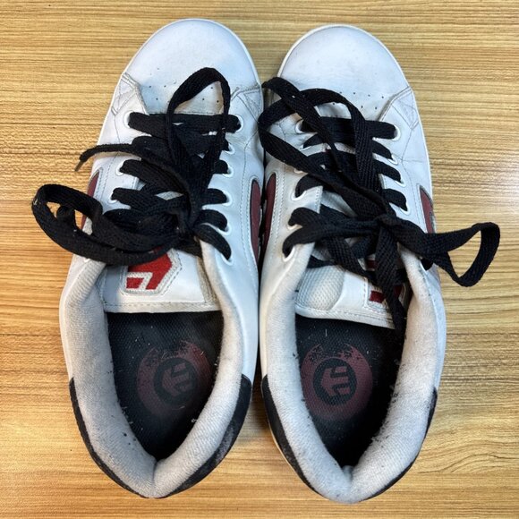 Vintage Etnies‎ Callicut Men's US 9.5 White Chunky Skate Shoes Y2K Trashed Worn - Picture 5 of 8